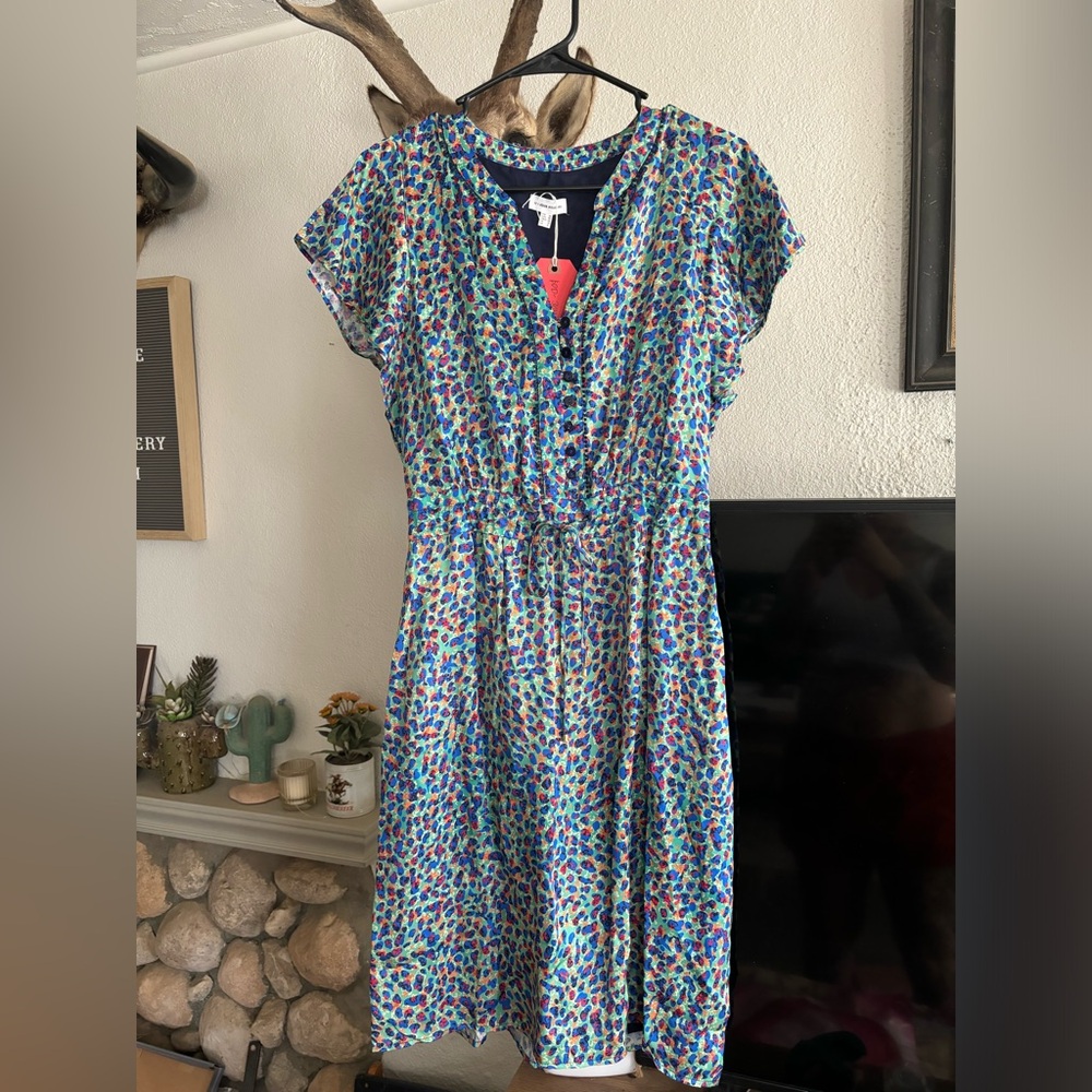 Colorful leopard Patterned Dress